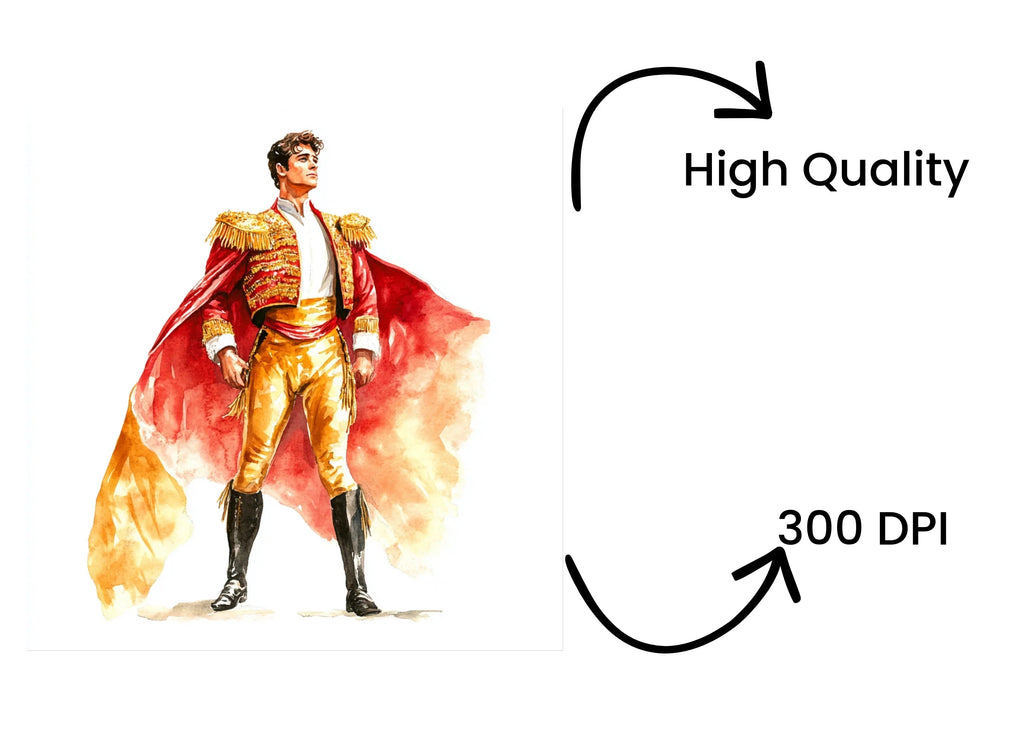 Spanish Matador Clipart Bundle