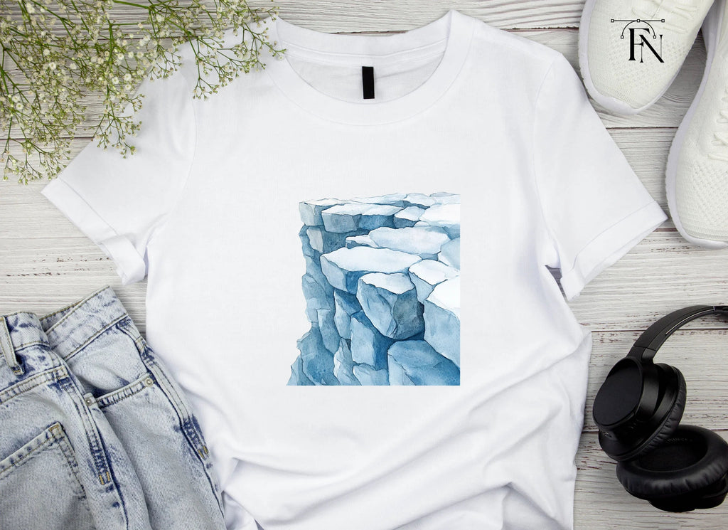 Icy Cliff Gap Clipart Bundle