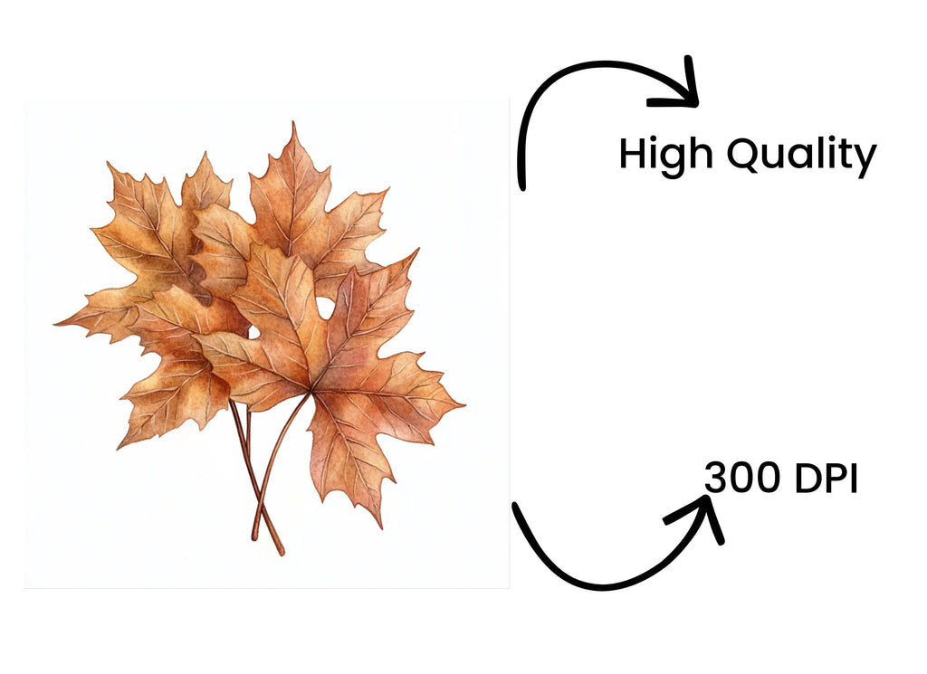Autumn Leaves Clipart Bundle