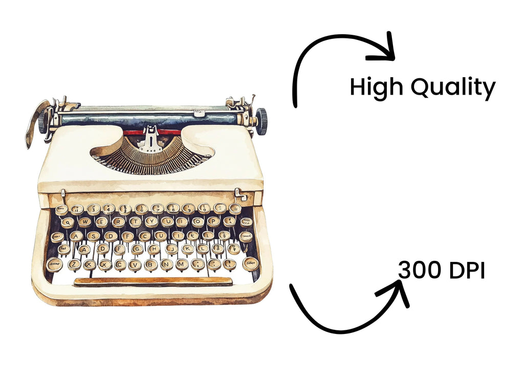 Typewriter Clipart Bundle