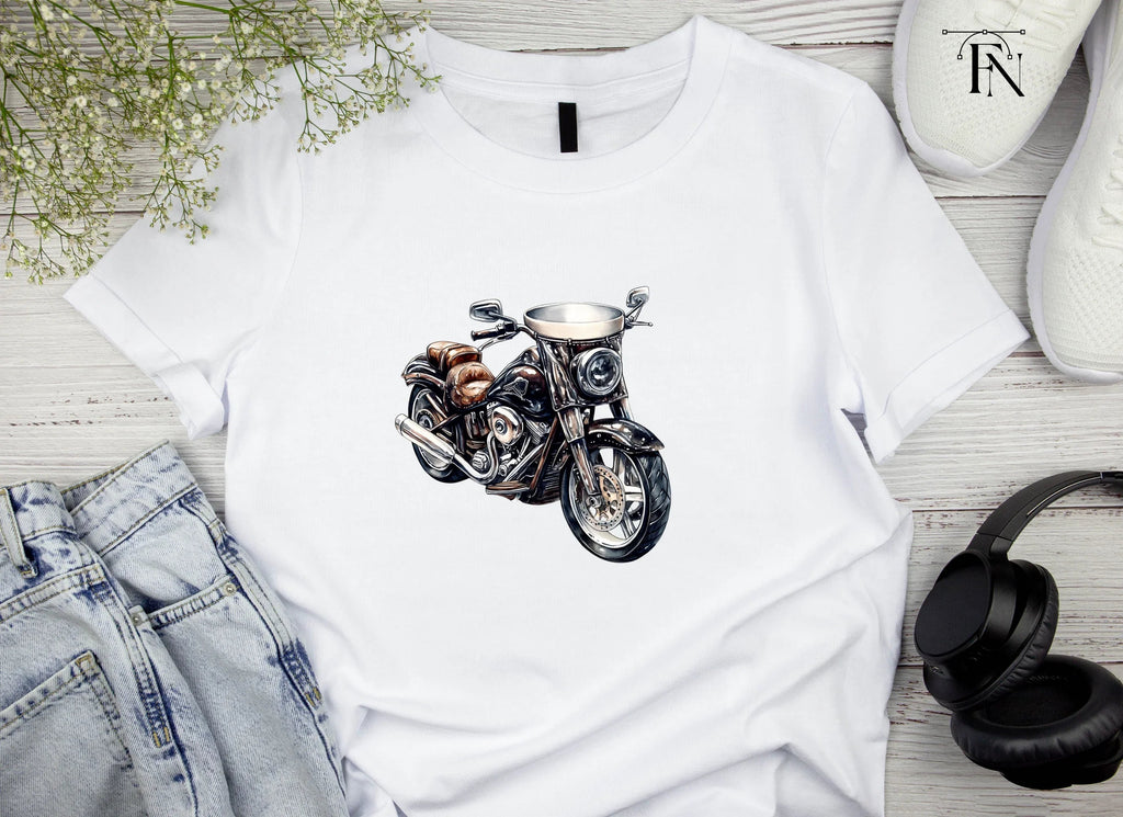 Vintage Motorcycle Clipart Bundle