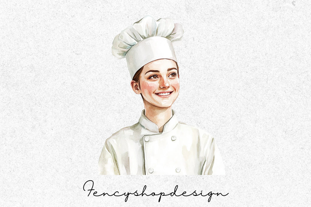Professional Chef Clipart Bundle