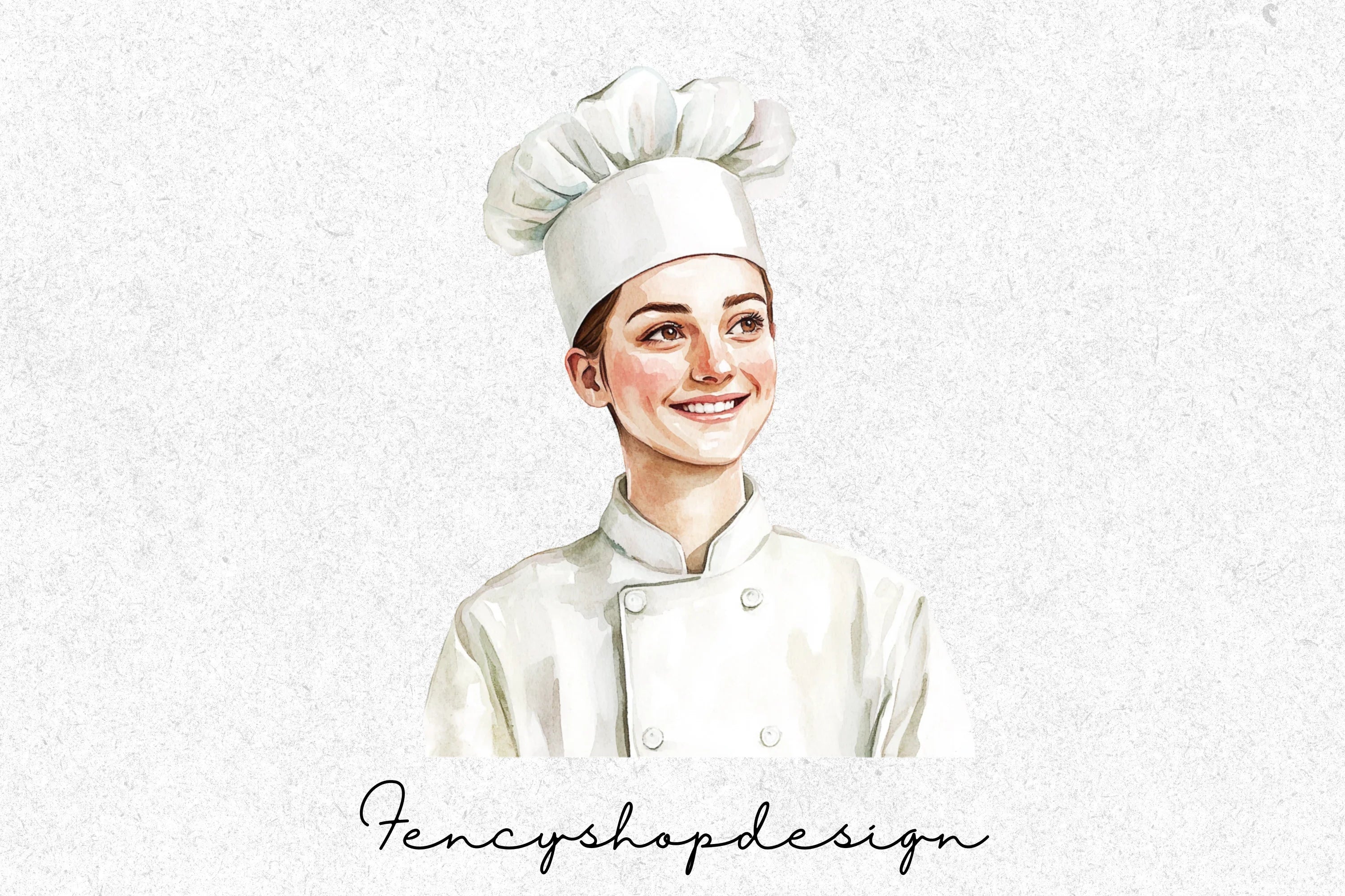 Professional Chef Clipart Bundle