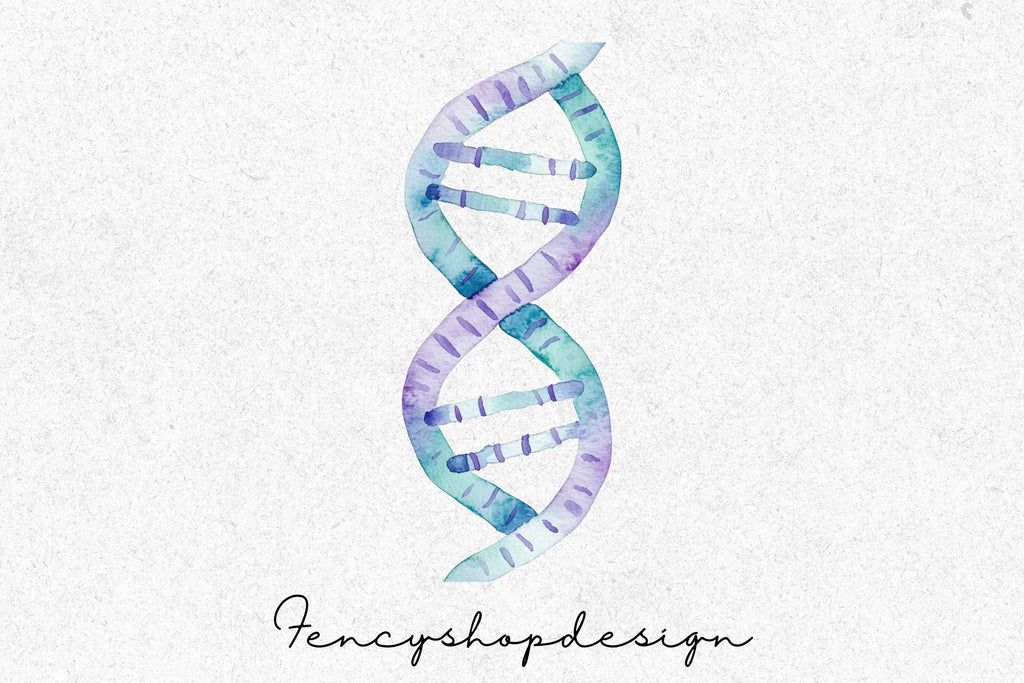 DNA Helix Science Clipart Bundle