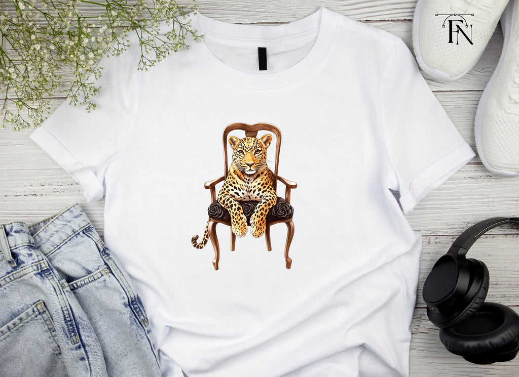 Leopard in Chair Clipart Bundle