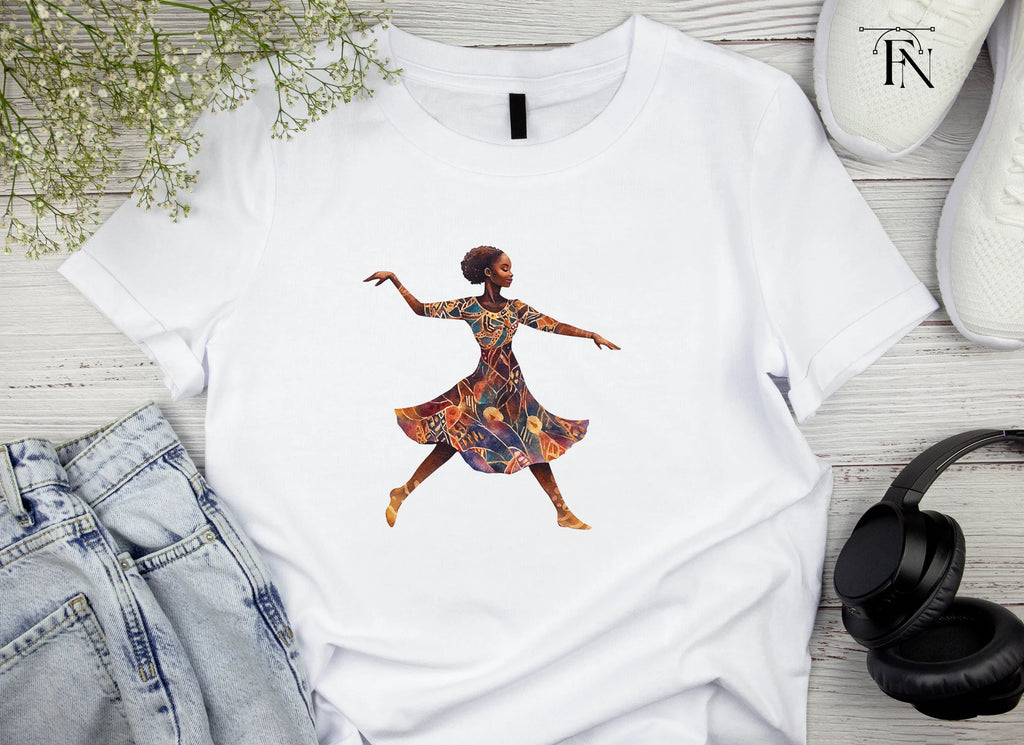 Ethnic Patterned Dress Dancers Clipart Bundle