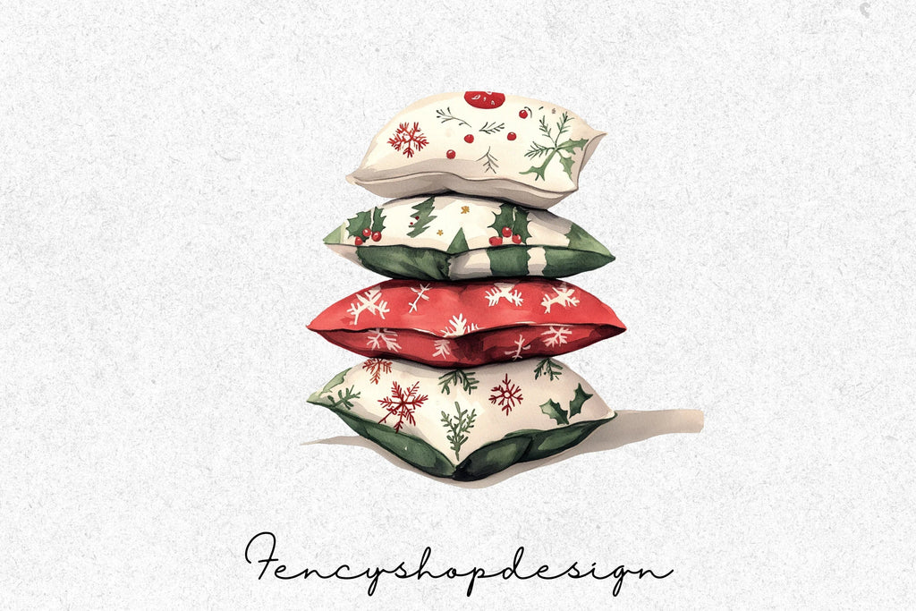 Christmas Holiday Clipart Bundle