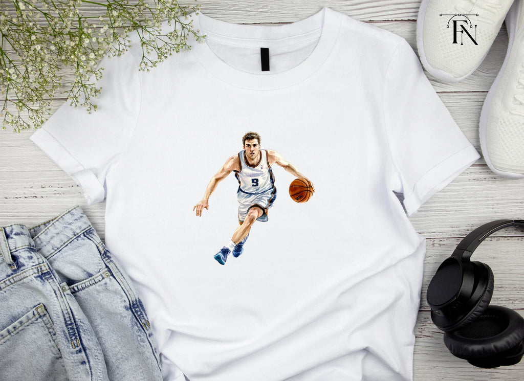 Basketball Player Dribbling Clipart Bundle