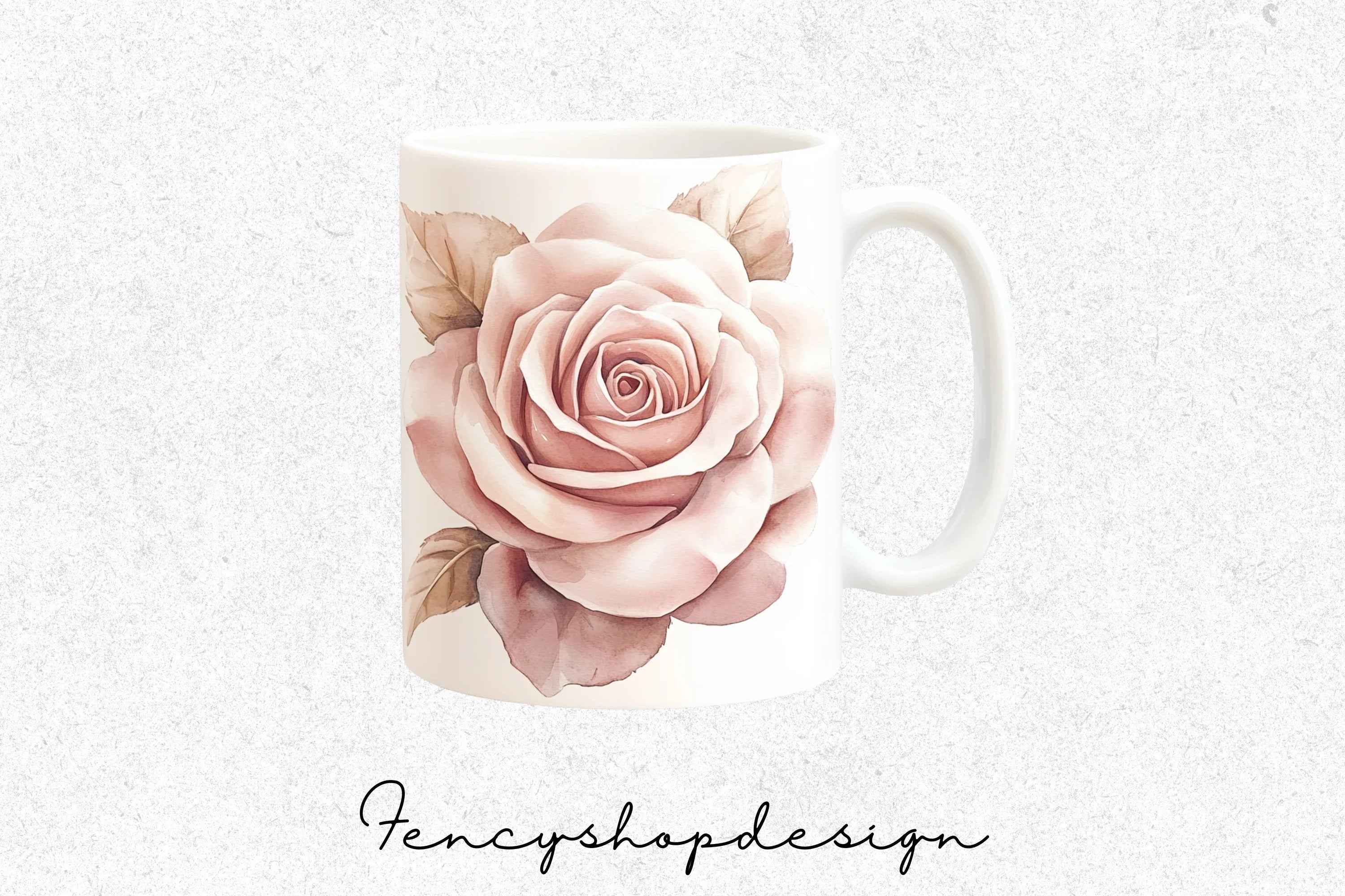 Rose Floral Clipart Bundle