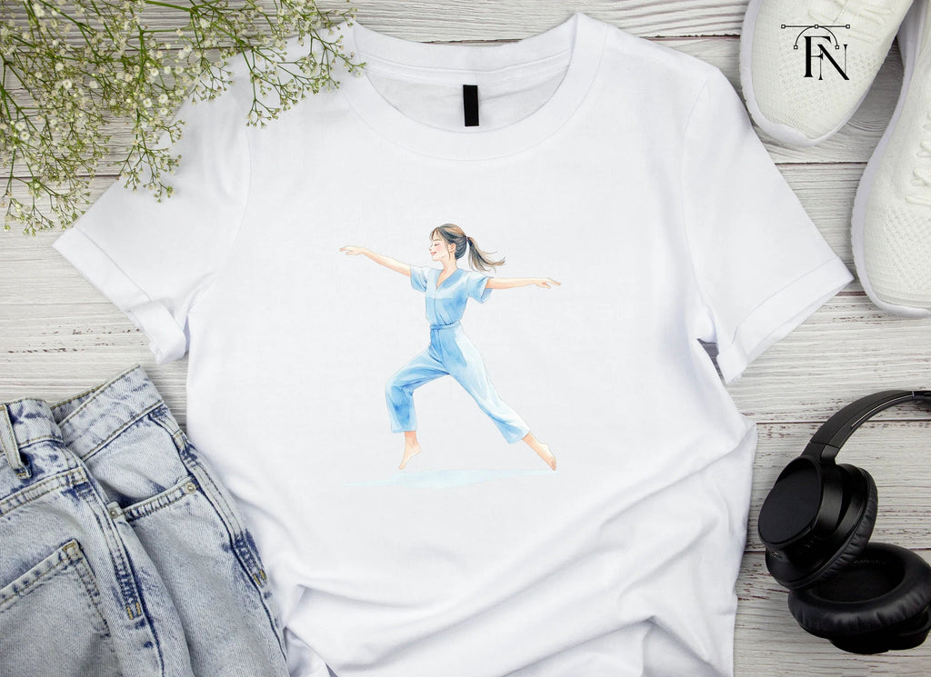 Yoga Pose Woman Clipart Bundle