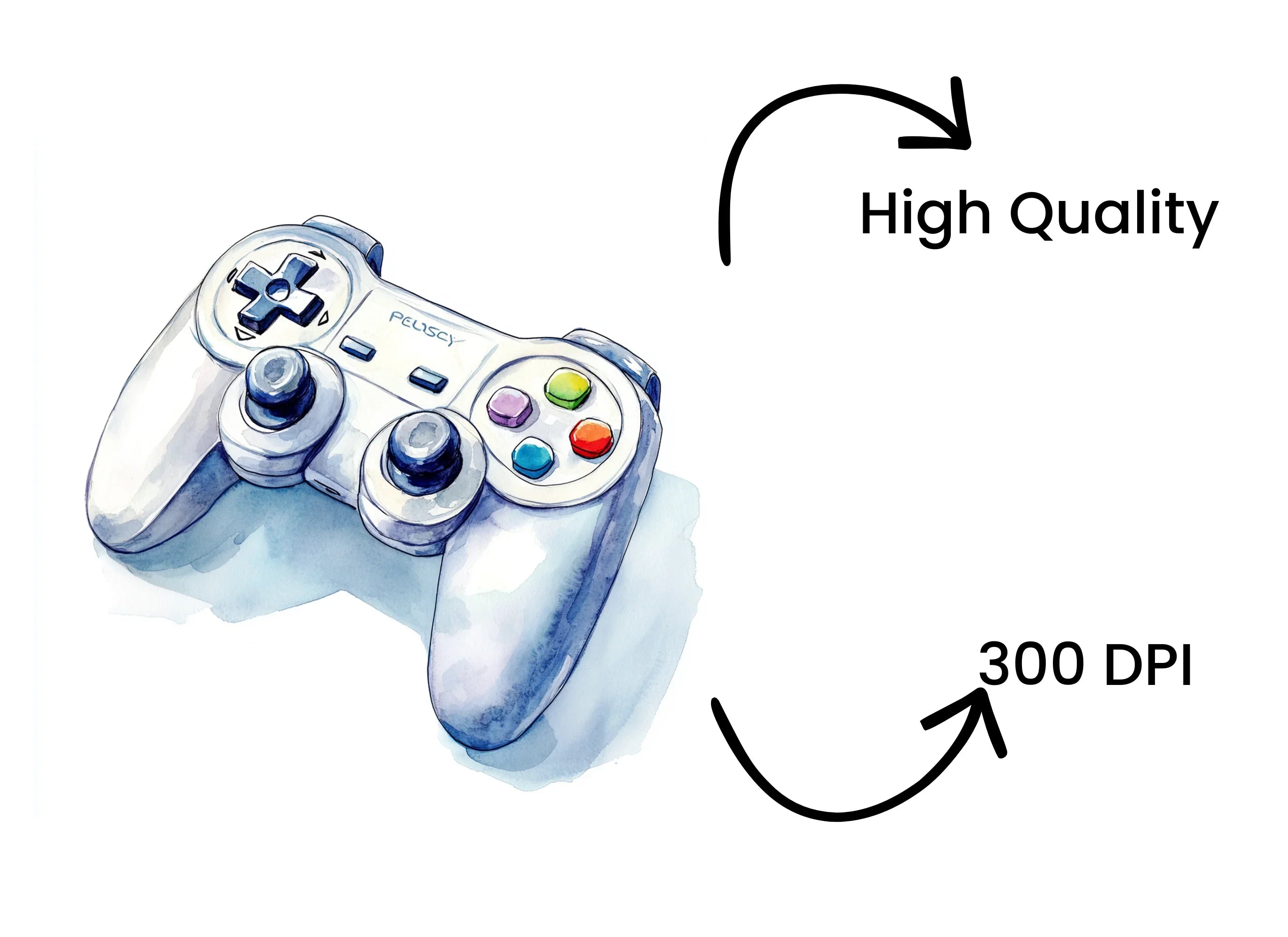 Gaming Controller Clipart Bundle