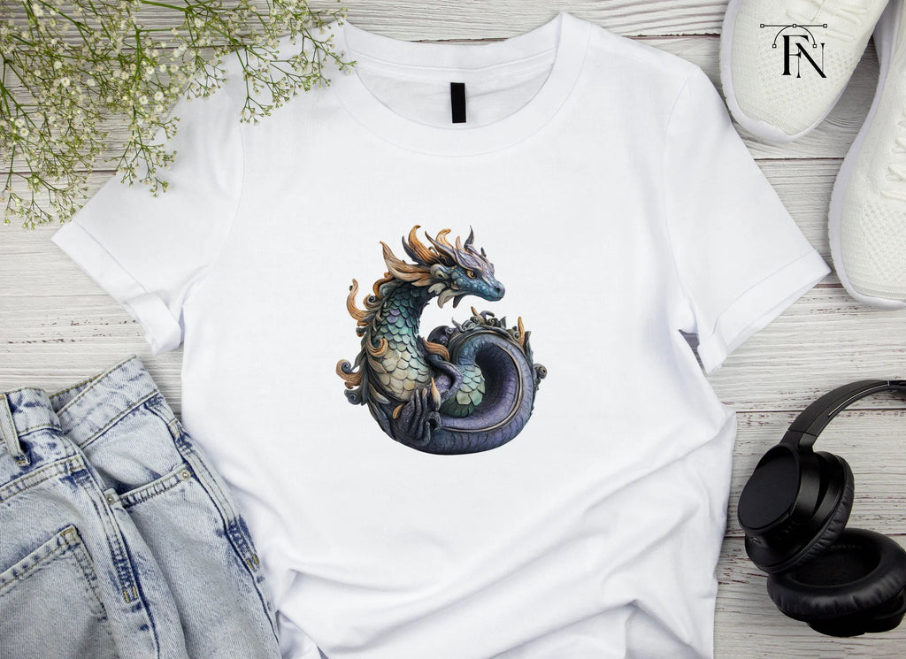 Majestic Eastern Dragon Clipart Bundle