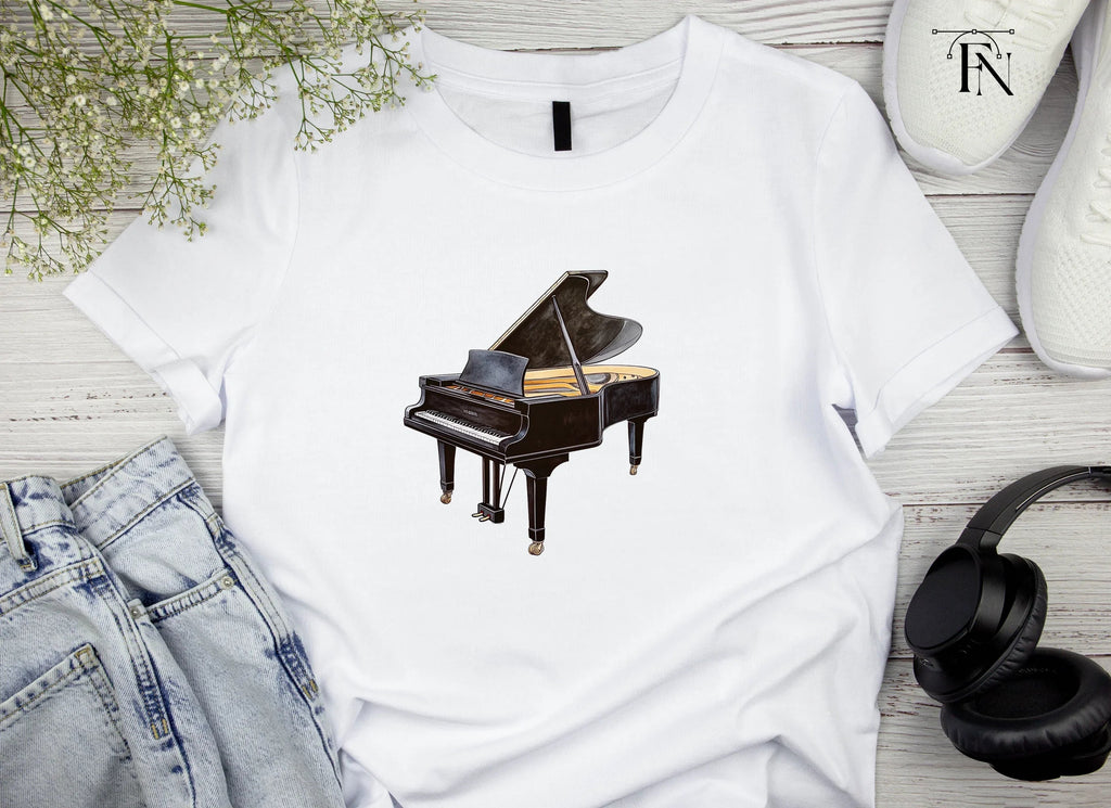 Elegant Grand Piano Clipart Bundle
