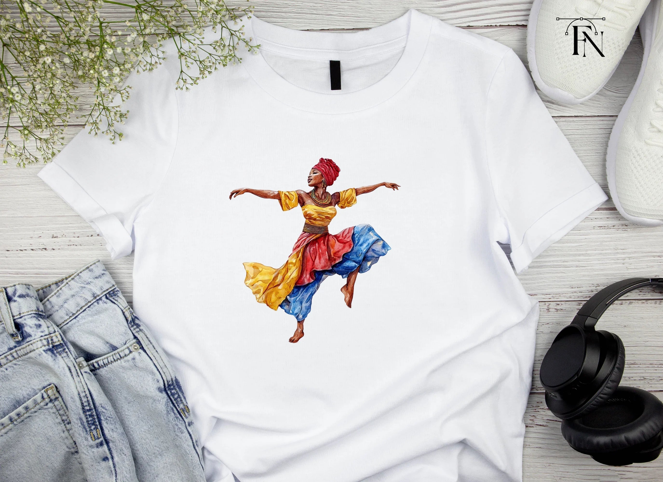 Dynamic African Dance Clipart Bundle