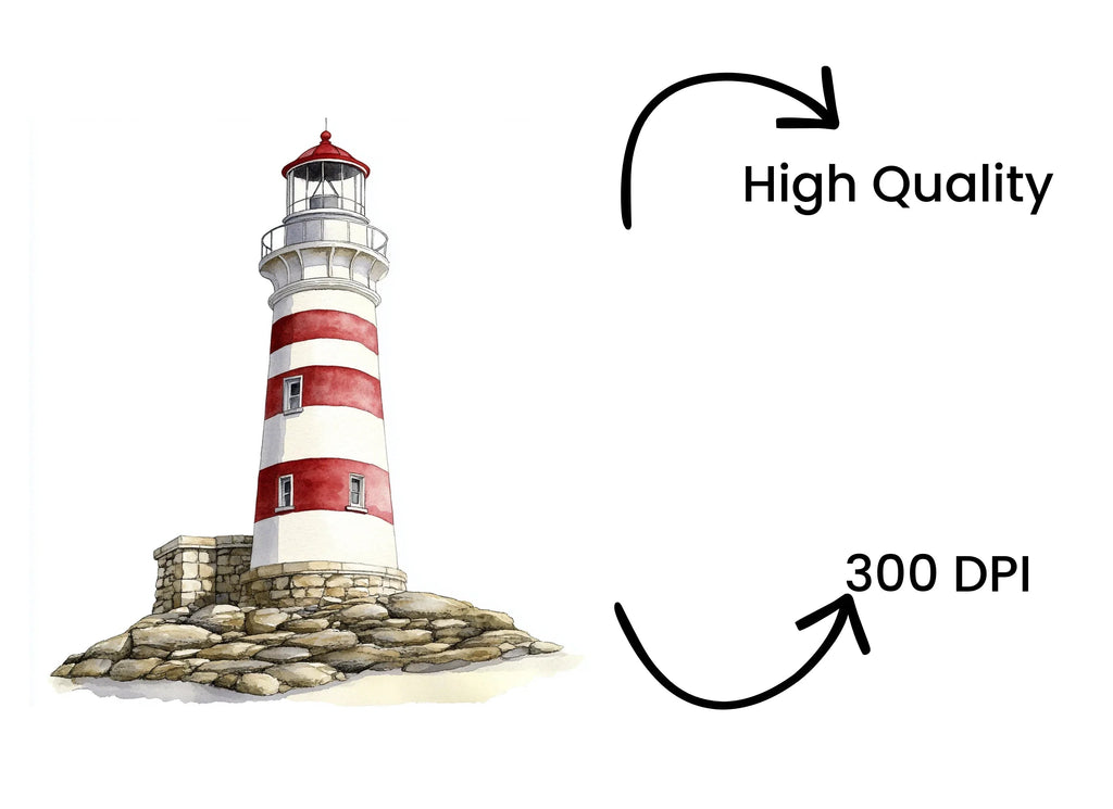 Lighthouse Clipart Bundle