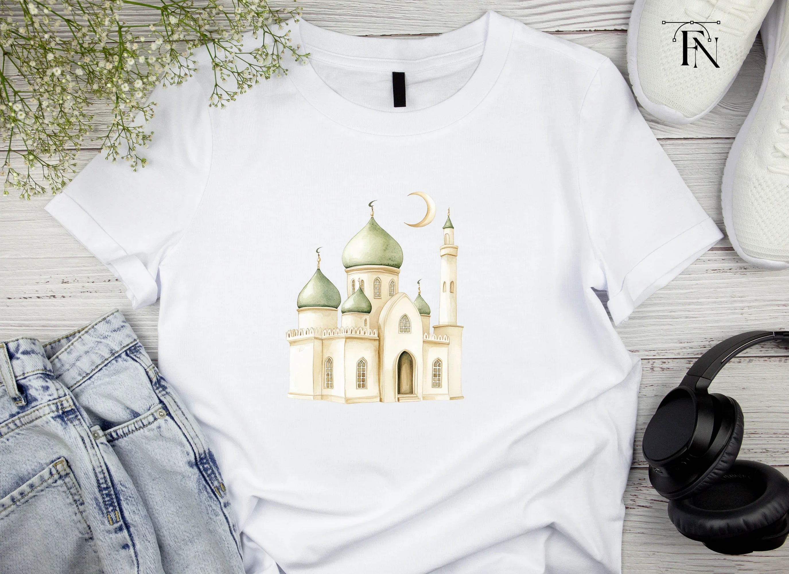 Mosque Clipart Bundle