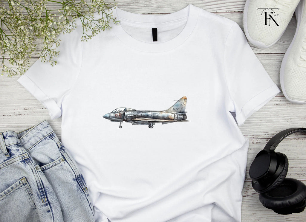 Vintage Military Jet Aircraft Clipart Bundle