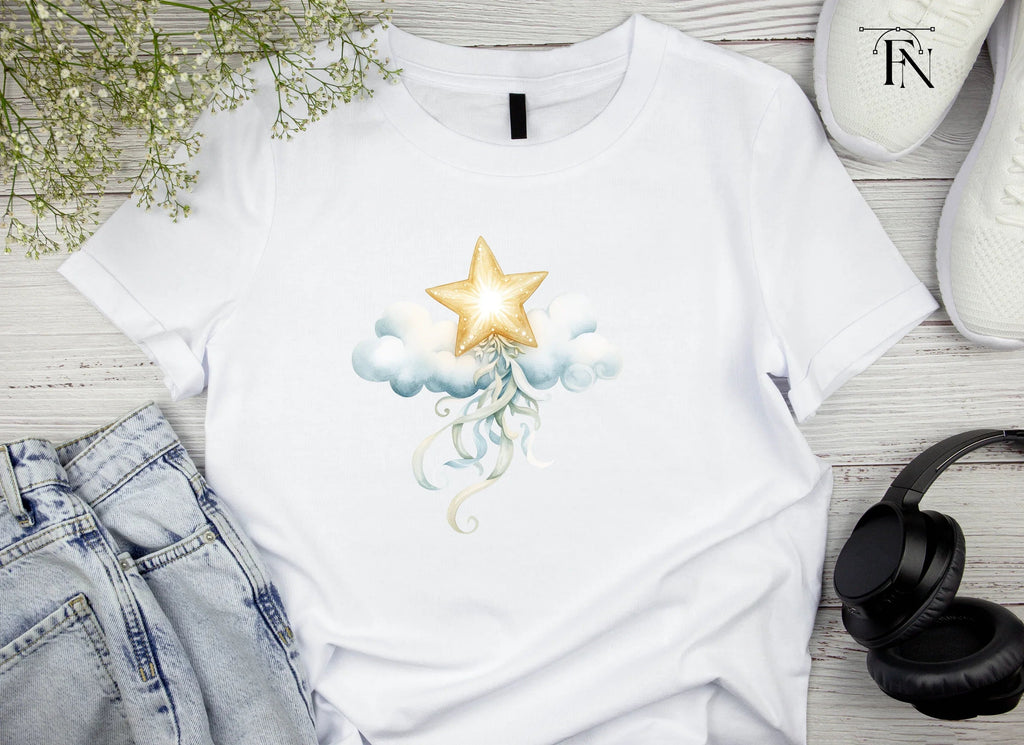 Dreamy Star and Cloud Clipart Bundle