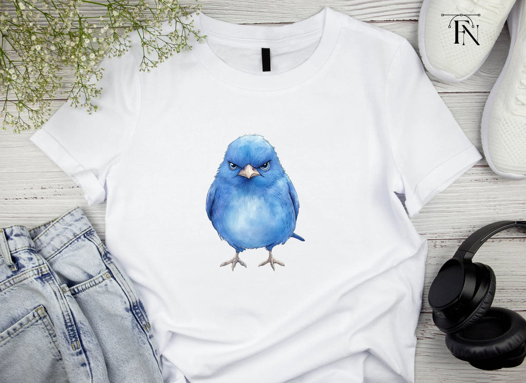 Angry Blue Bird Clipart Bundle