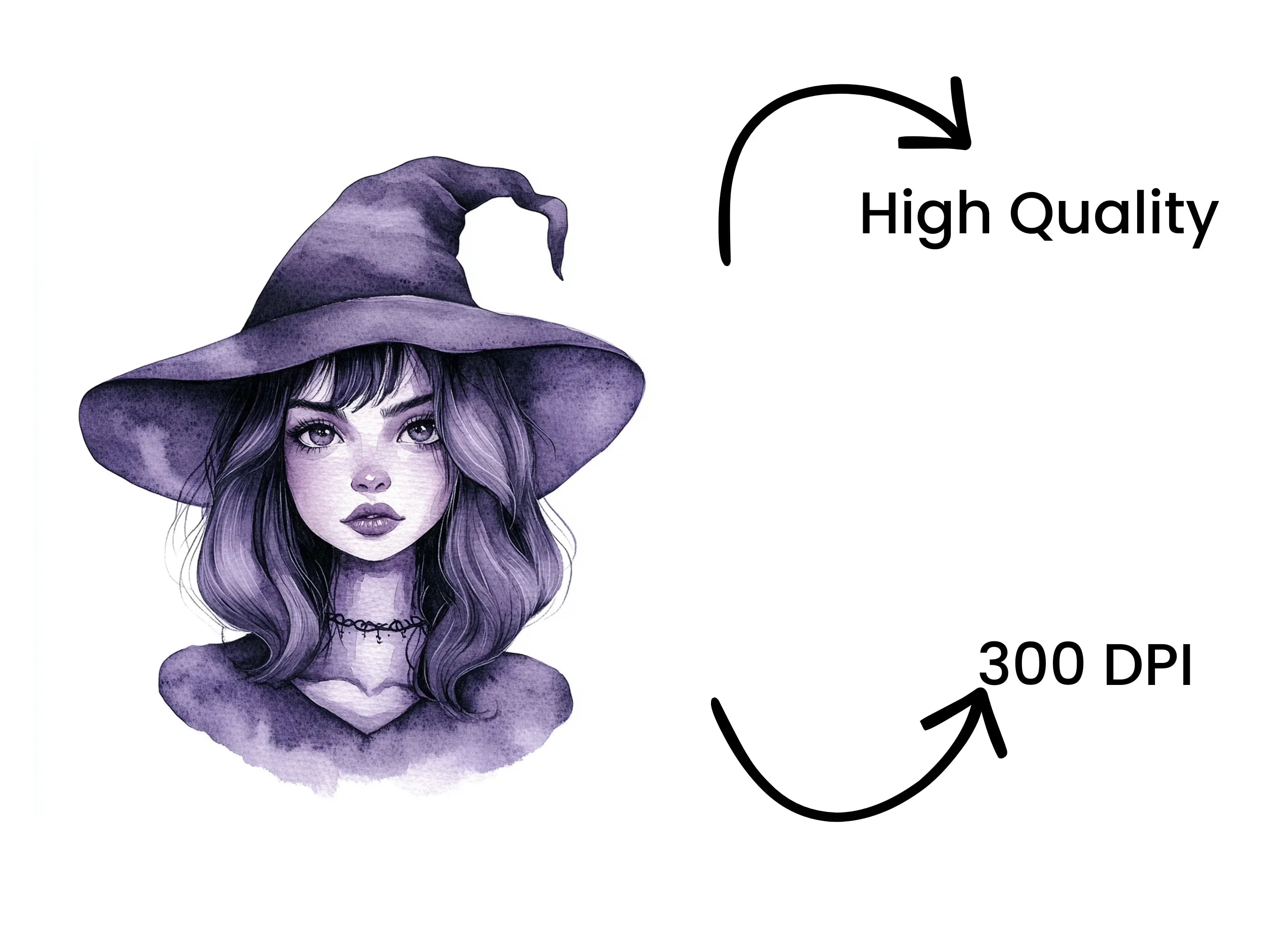 Witch Clipart Bundle