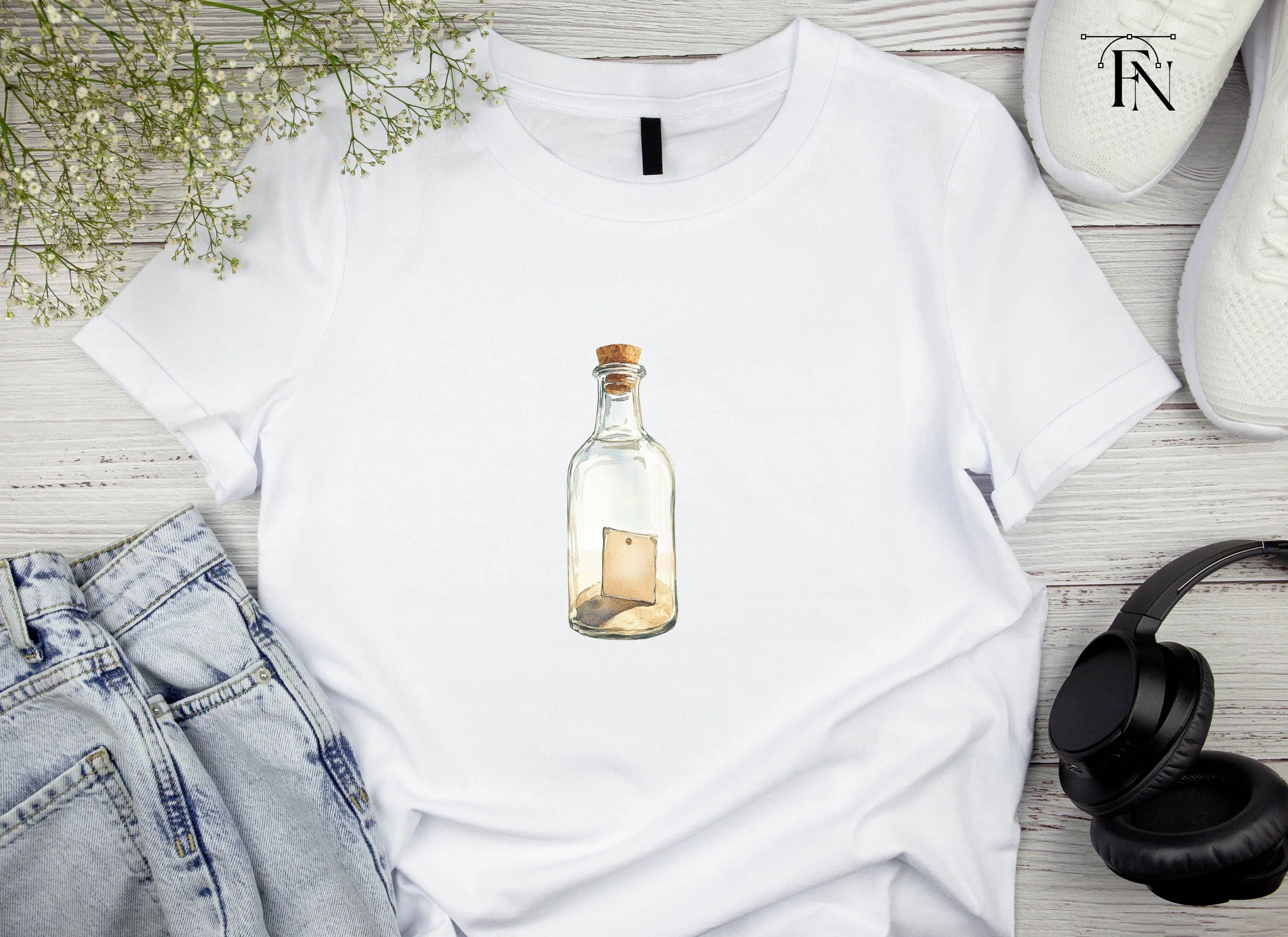 Message in a Bottle Clipart Bundle