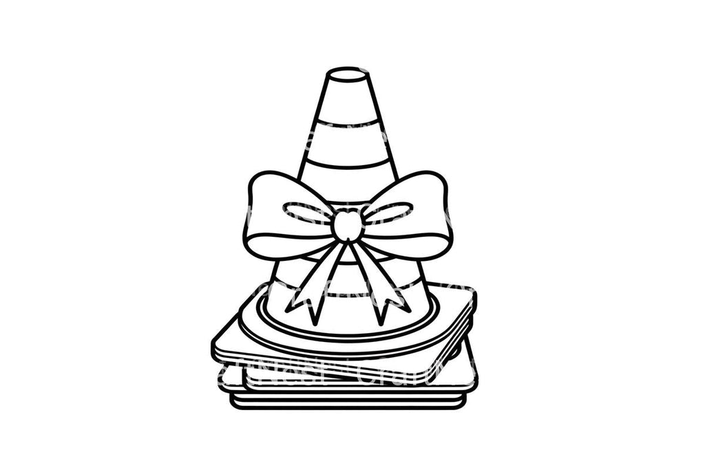 Festive Traffic Cone Coloring Books