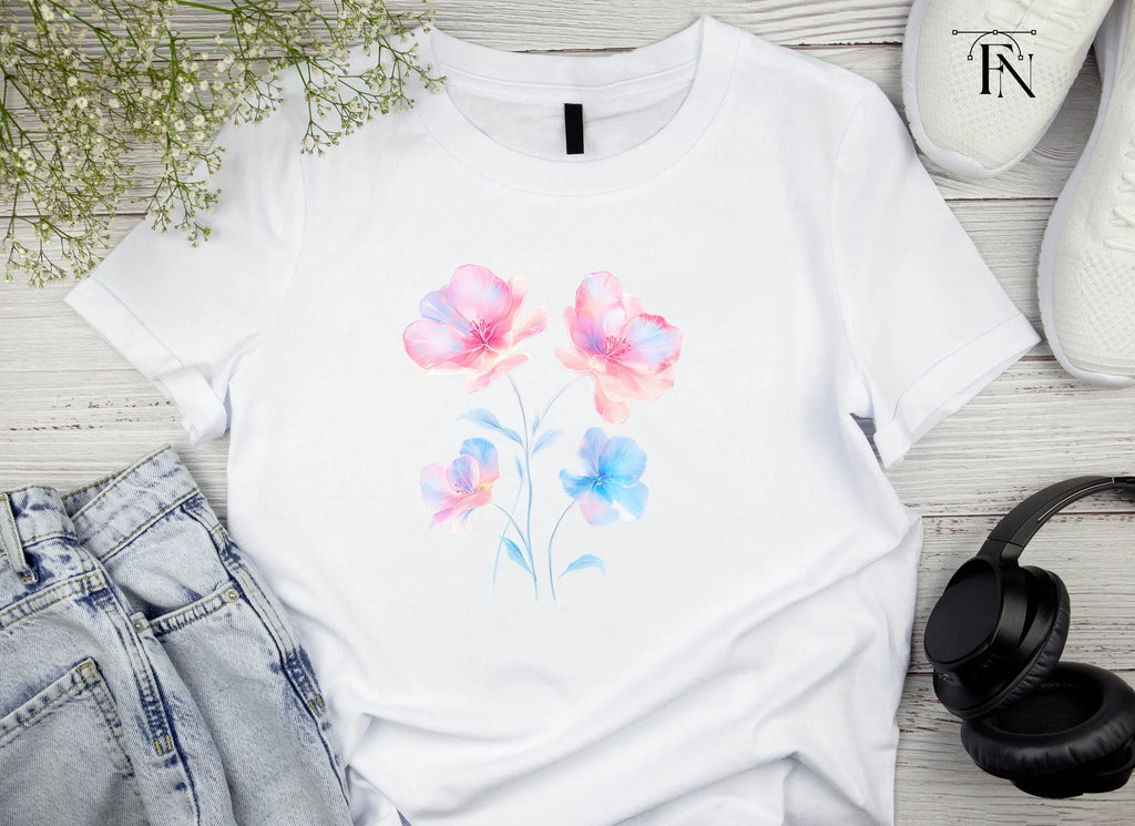 Ethereal Pastel Floral Clipart Bundle