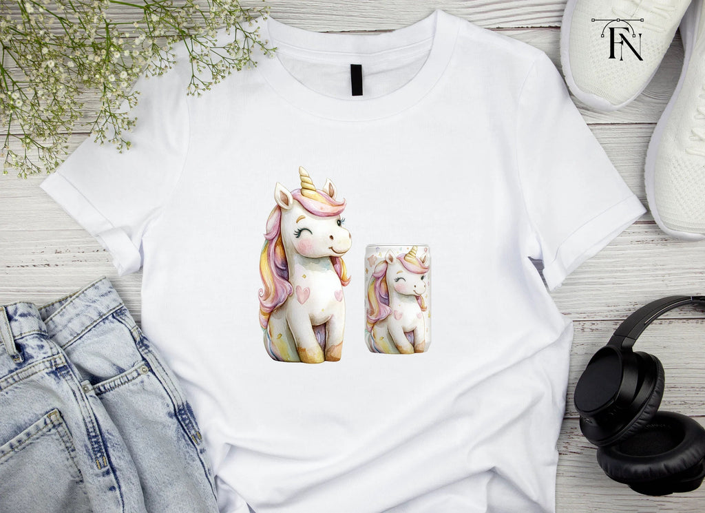 Cute Unicorn Clipart Bundle for Kids