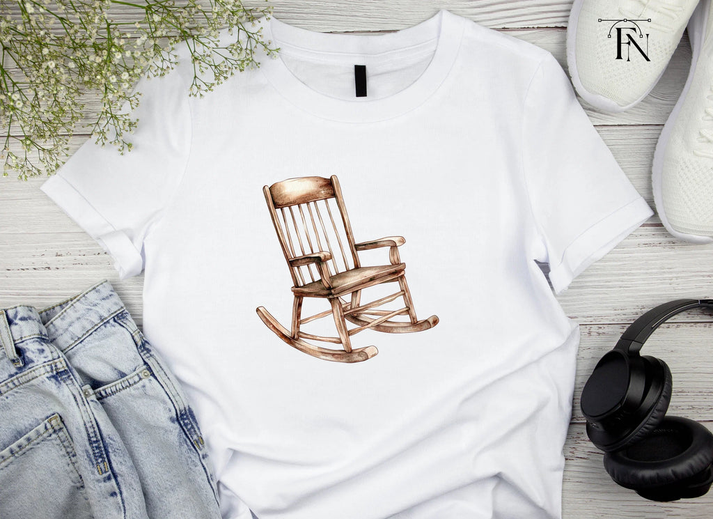 Vintage Rocking Chair Clipart Bundle