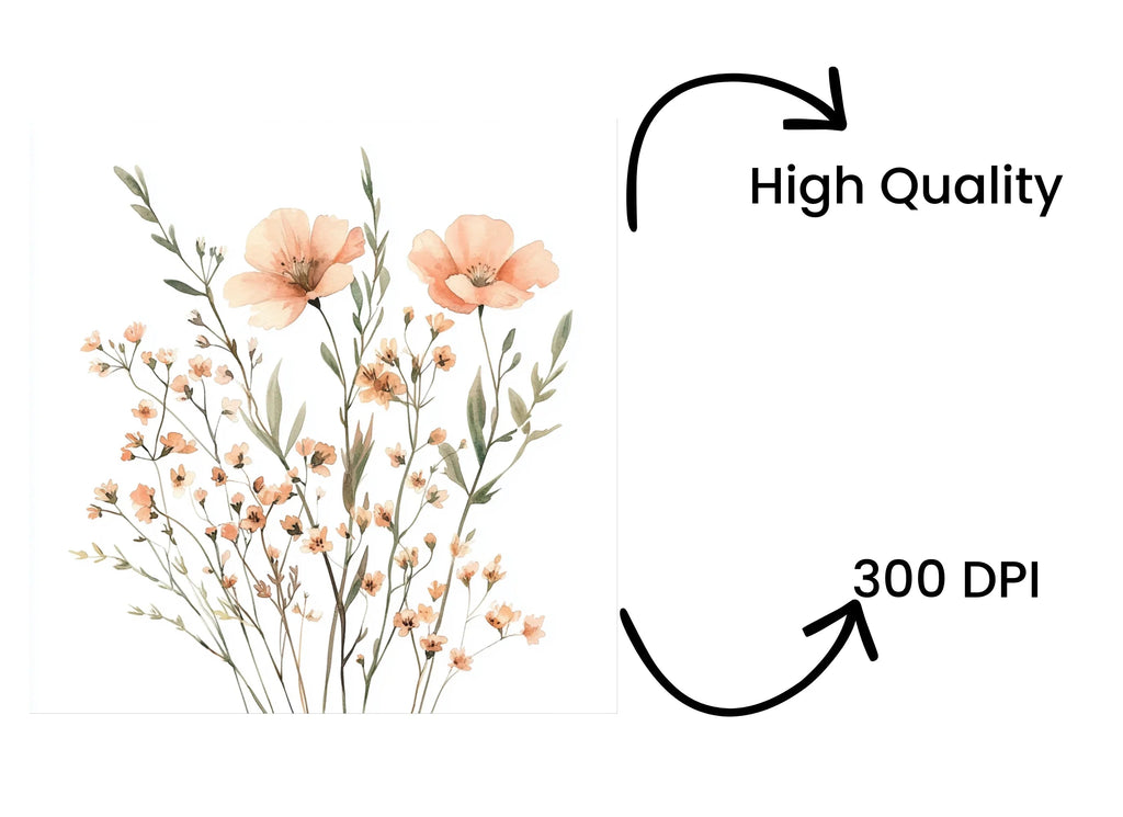 Wildflower Clipart Bundle
