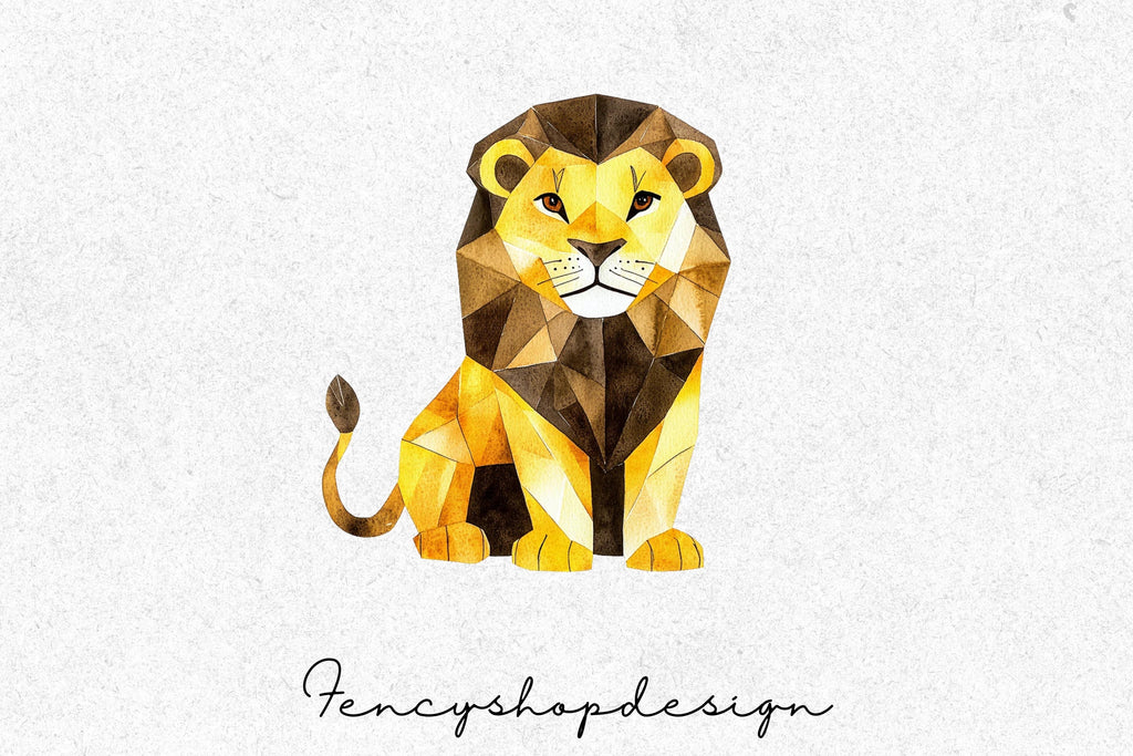 Majestic Lion Clipart Bundle