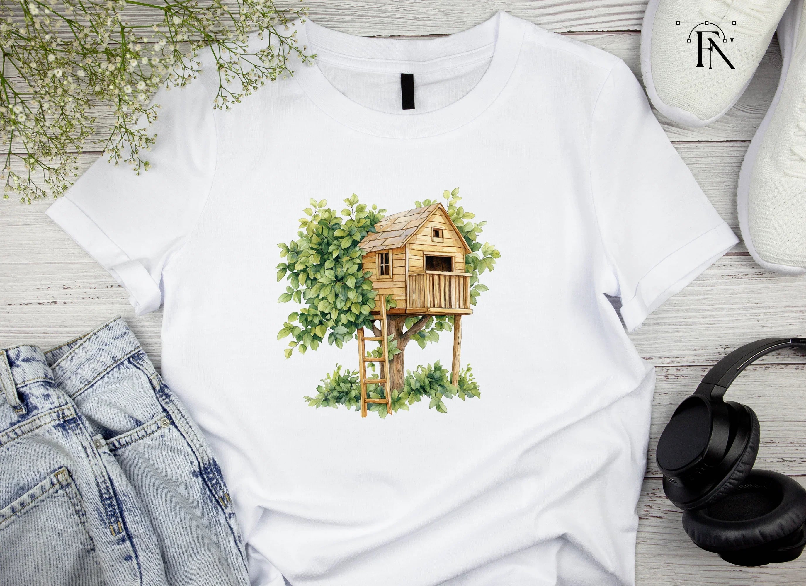 Treehouse Clipart Bundle