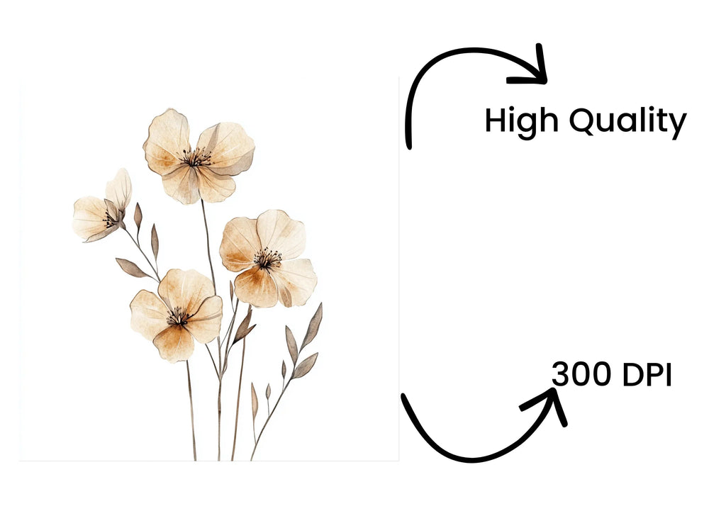 Wildflower Clipart Bundle