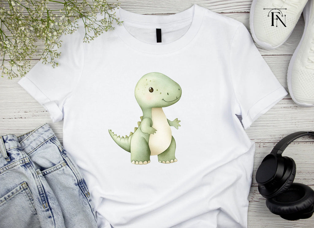 Cute Baby Dinosaur Clipart Bundle