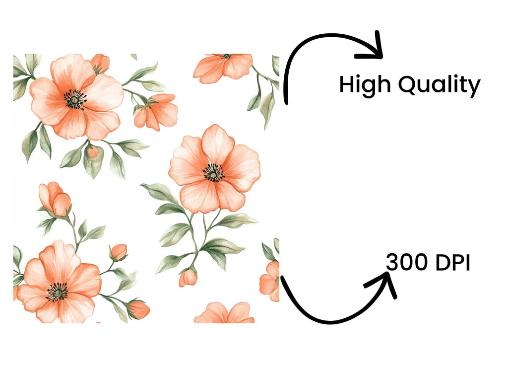 Peach Blossom Clipart Bundle