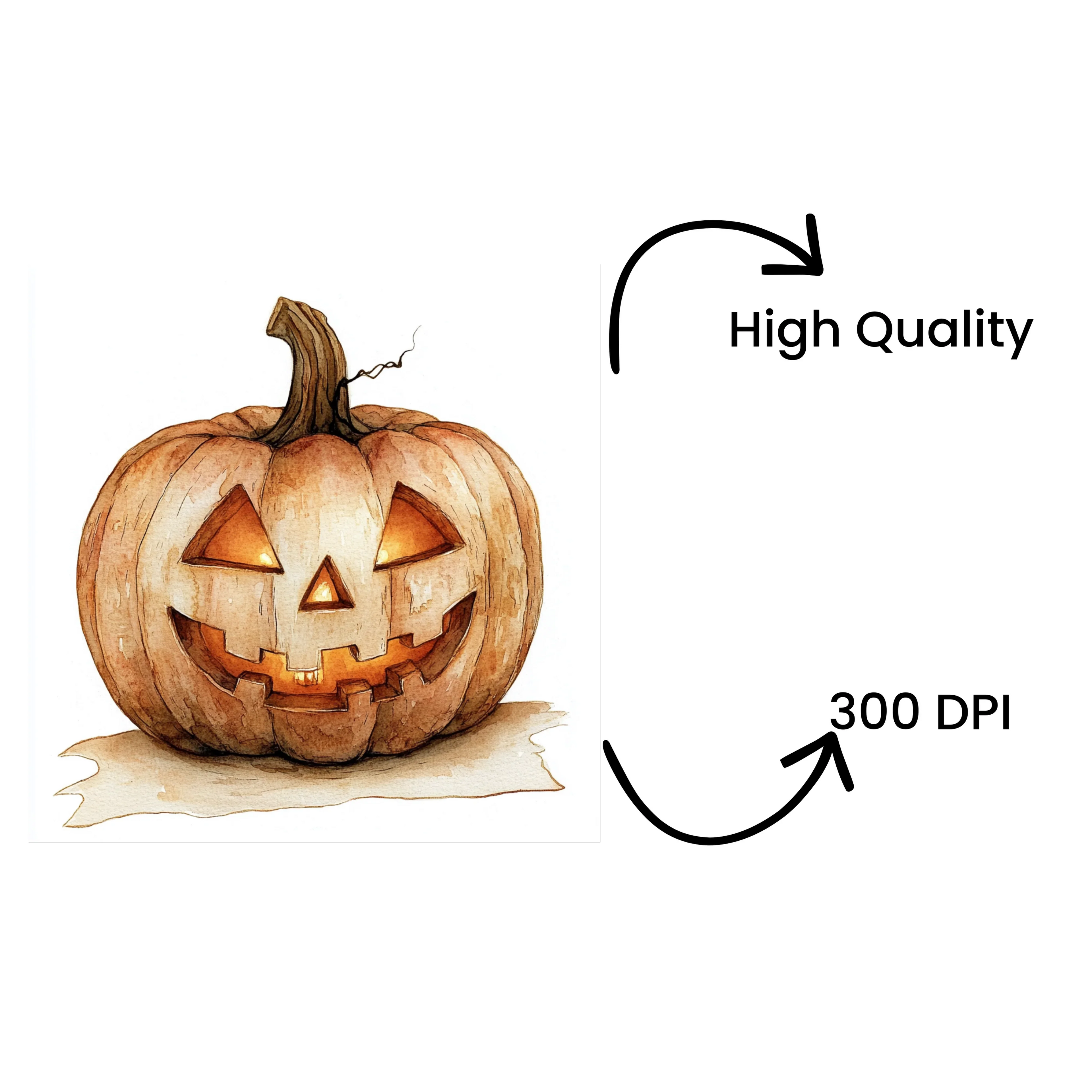 Jack Lantern Clipart Bundle