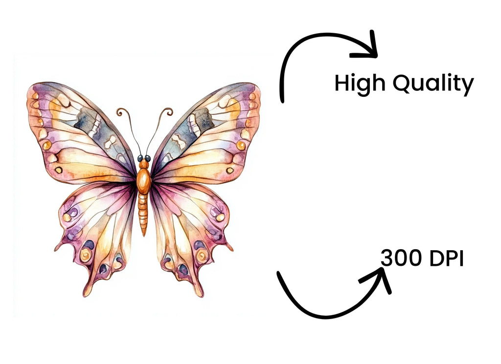 Butterfly Clipart Bundle