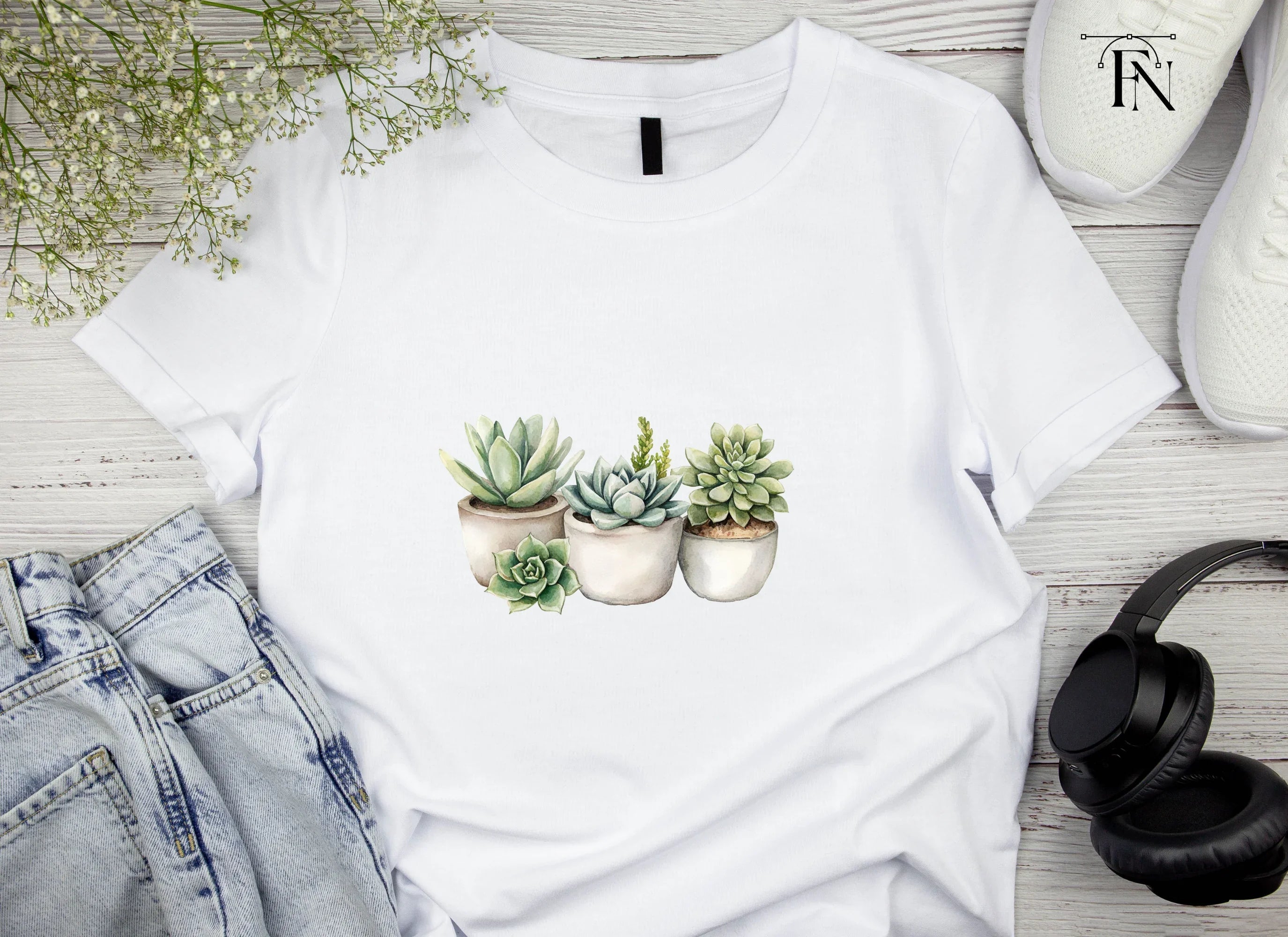 Succulent Clipart Bundle