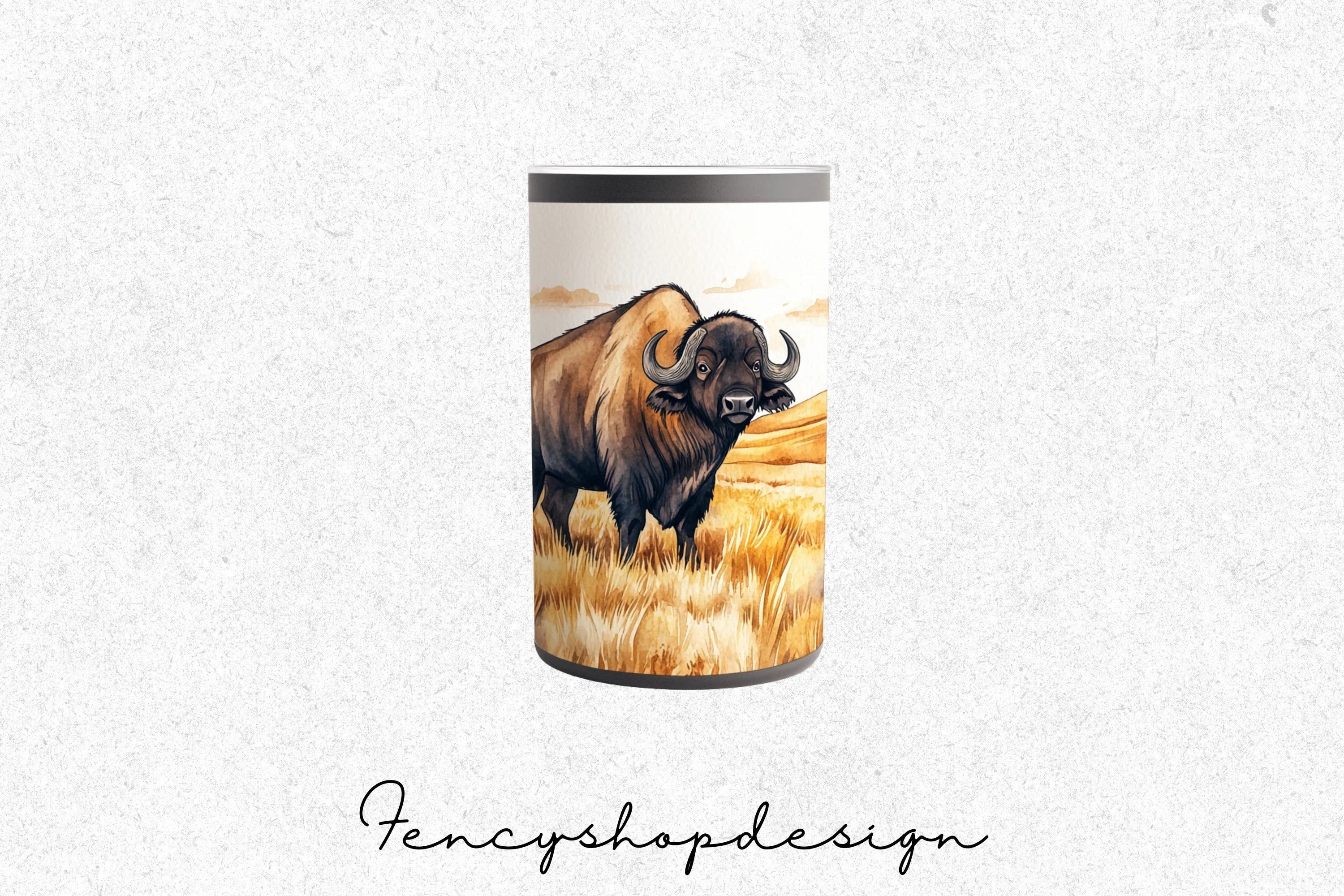 Majestic Bison Head Clipart Bundle