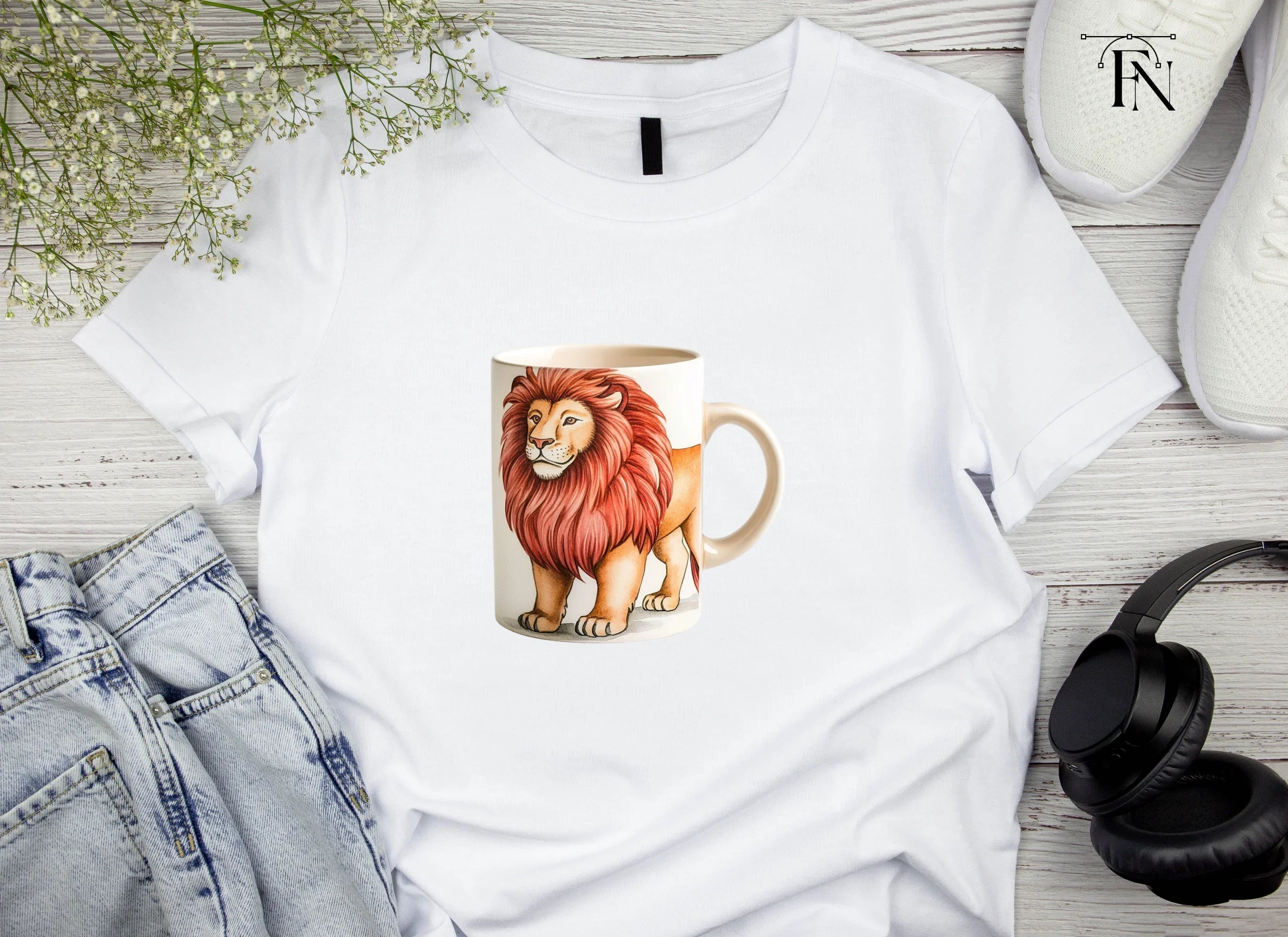 Majestic Lion Clipart Bundle for Crafts