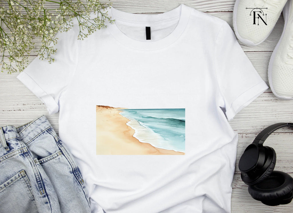 Beach and Ocean Landscape Clipart Bundle