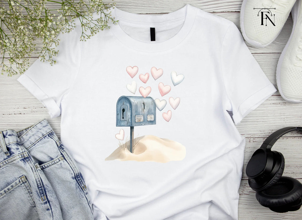 Love Mailbox with Hearts Clipart Bundle