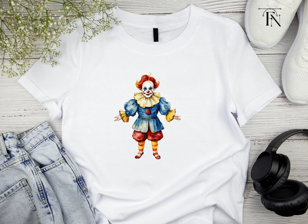 Creepy Clown Clipart Bundle