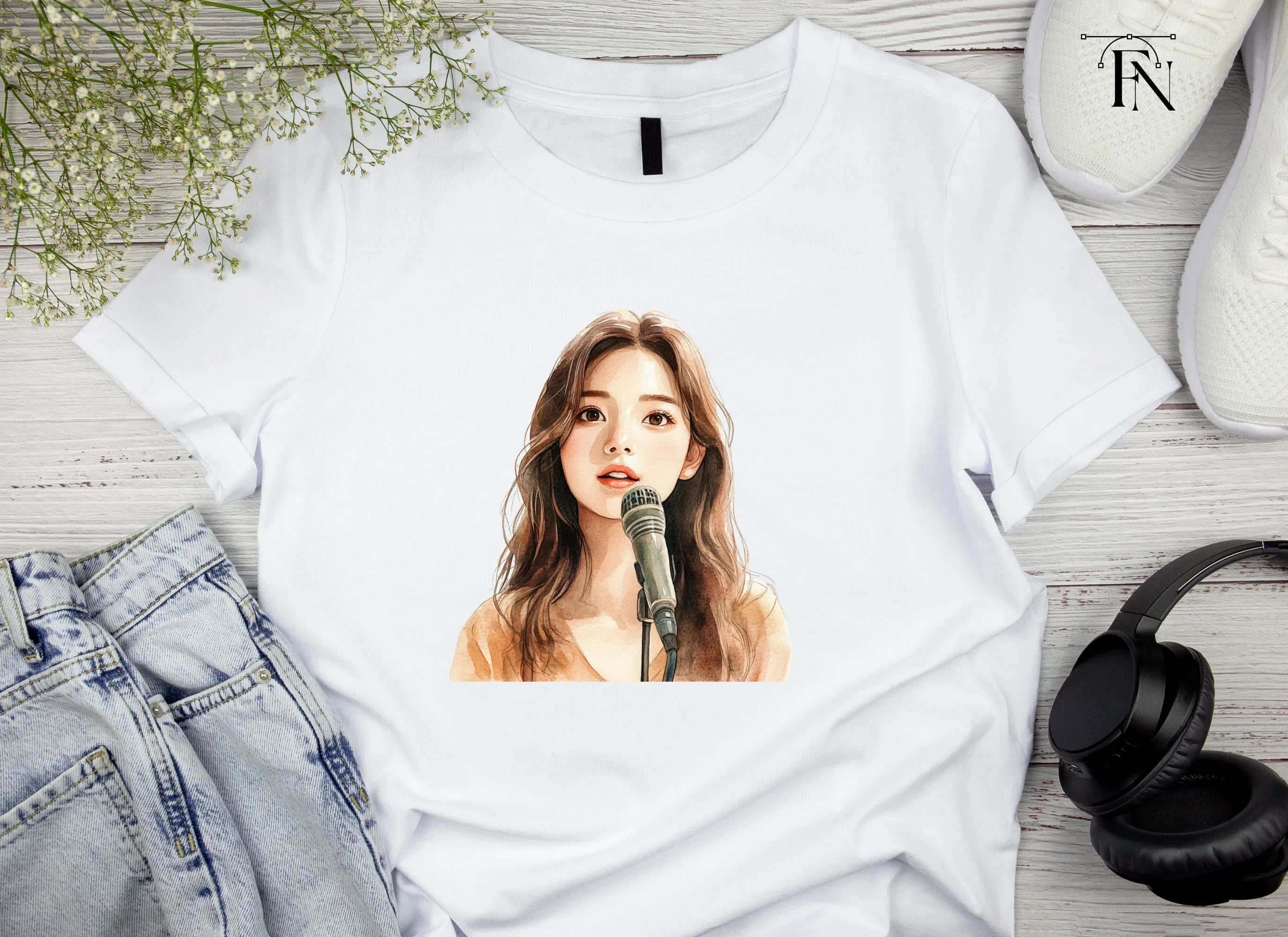 Female Singer Clipart Bundle