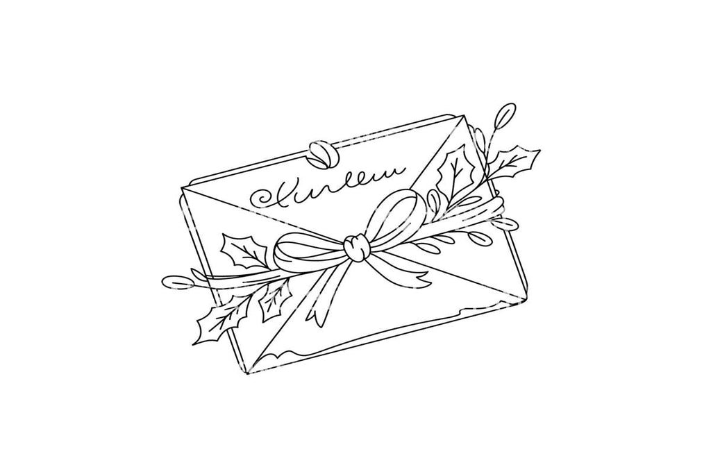 Christmas Letter Coloring Books