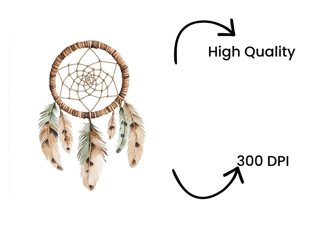 Dreamcatcher Clipart Bundle