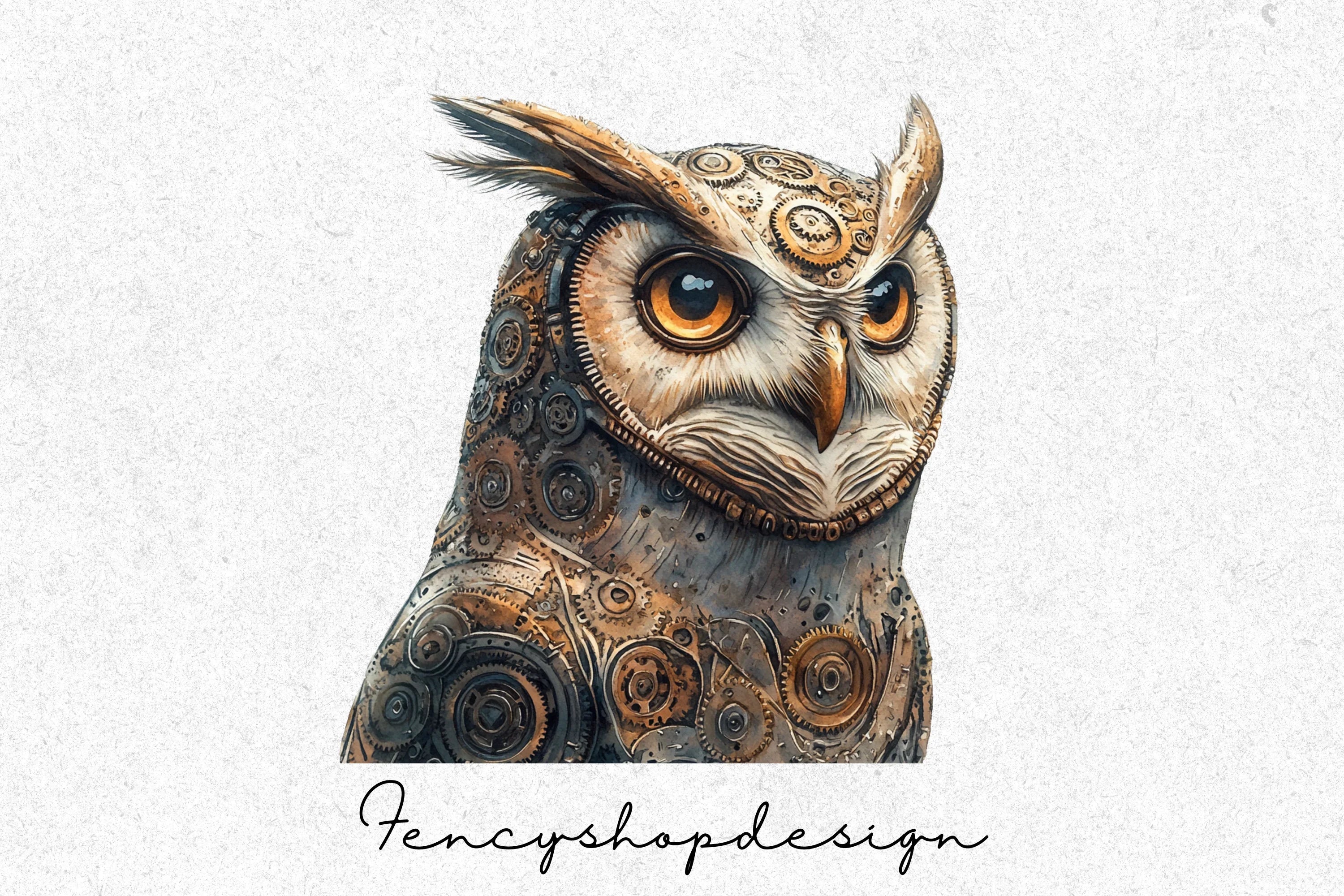 Majestic Owl Clipart Bundle