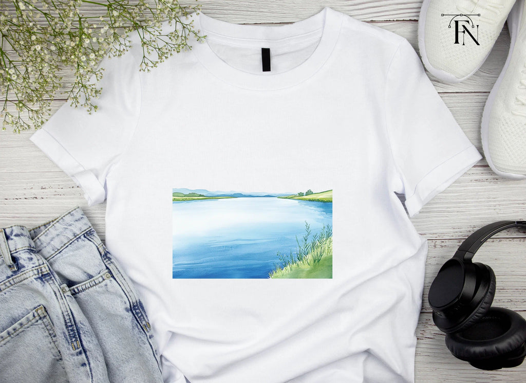Riverside Landscape Clipart Bundle