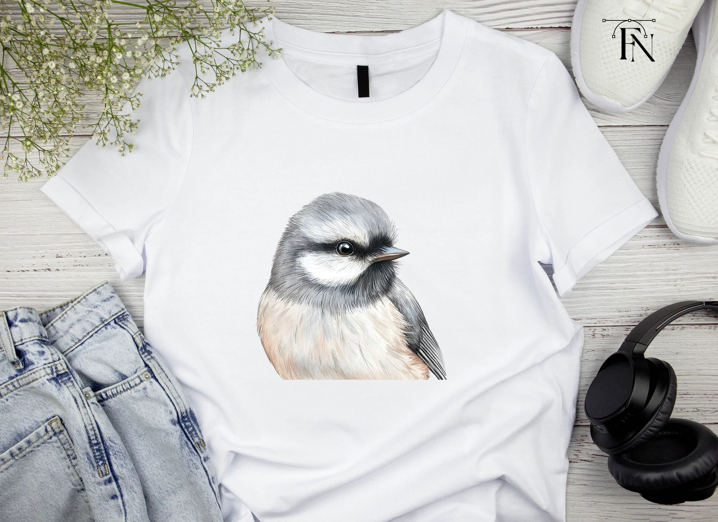 Detailed Bird Head Illustration Clipart Bundle