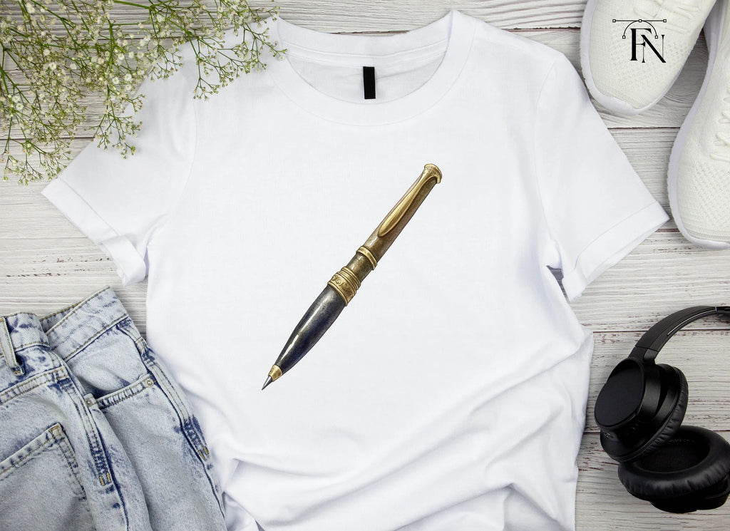 Elegant Vintage Fountain Pen Clipart Bundle